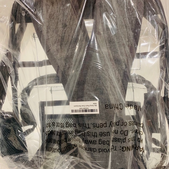 New Transparent Backpack for School - Picture 4 of 4